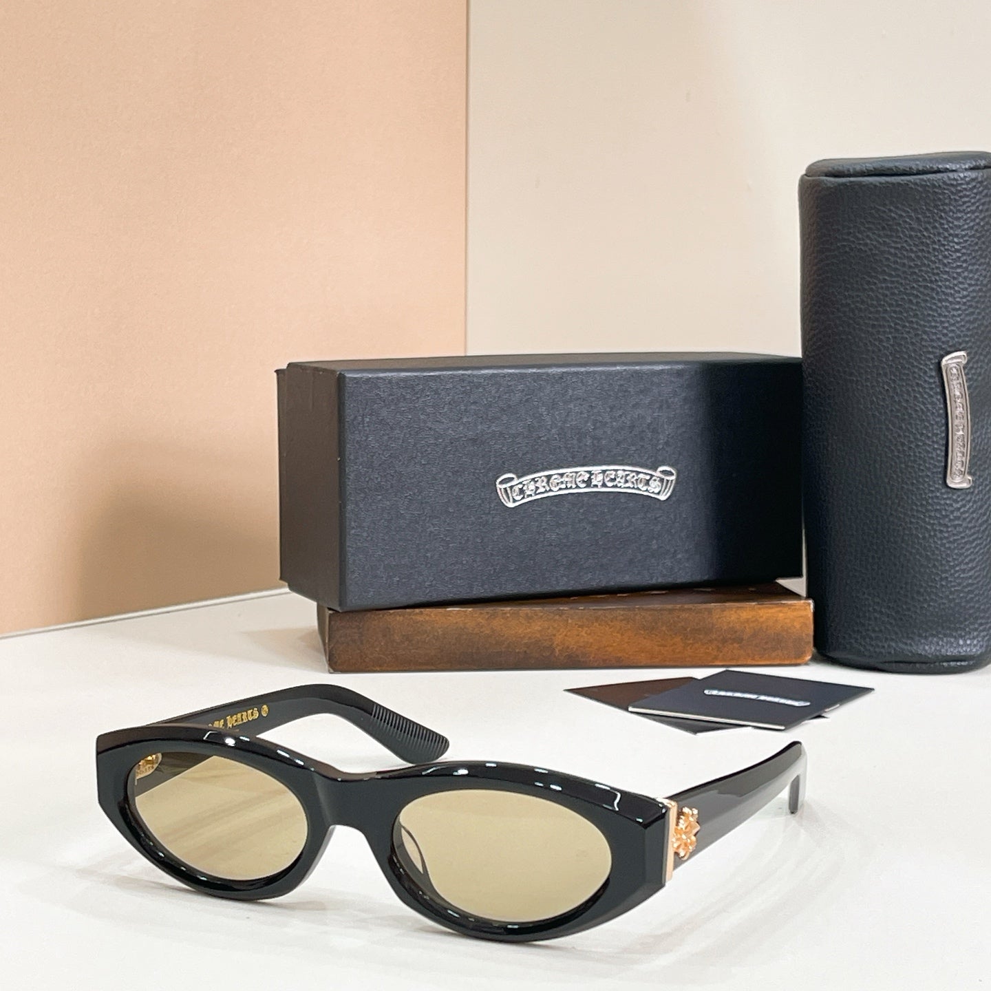 CHROME HEARTS Sunglasses-ENED BOX