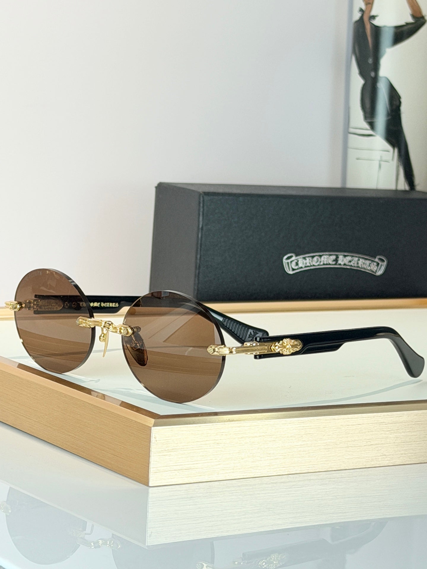 Chrome Hearts Sunglasses-DEEP III