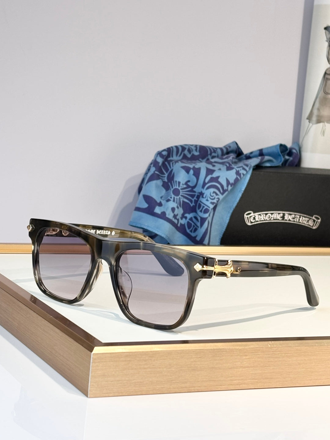Chrome Hearts Sunglasses-SLID'N