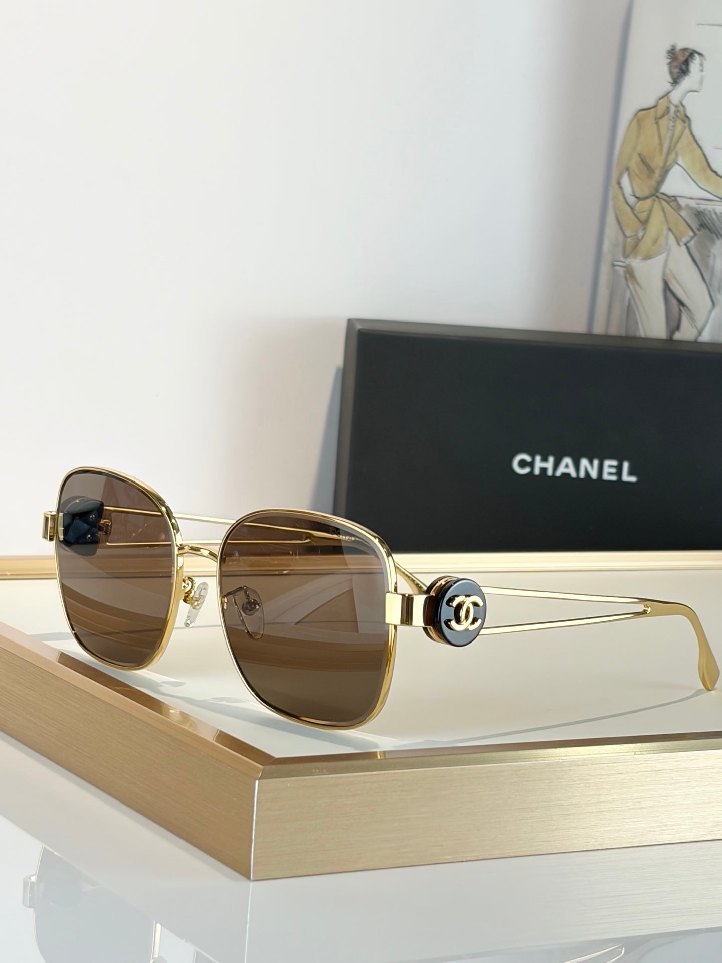 CHANEL Sunglasses-5514-H