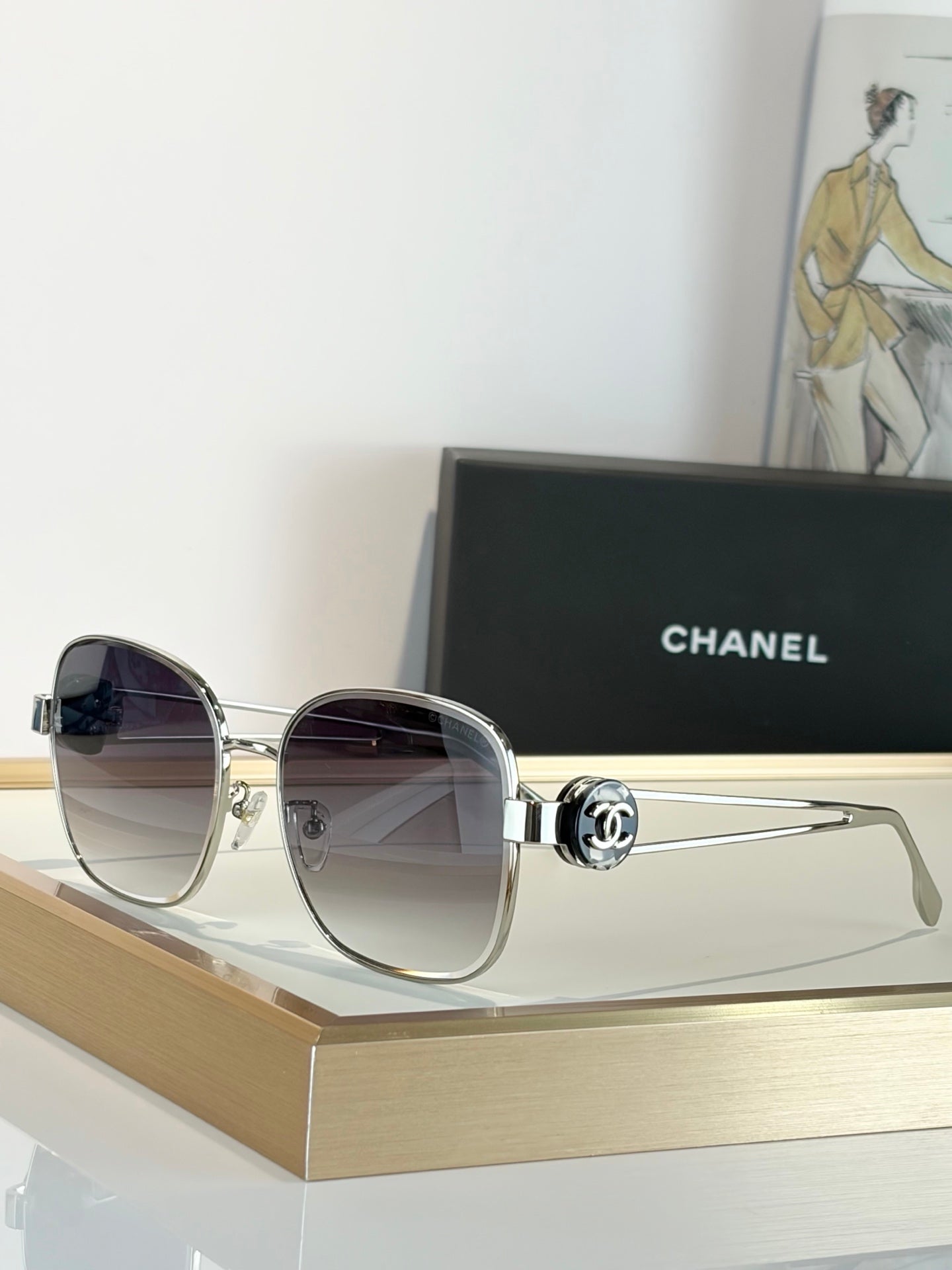 CHANEL Sunglasses-5514-H